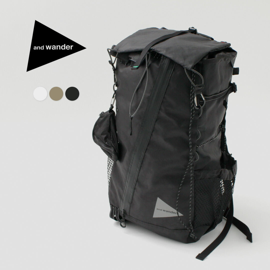 AND WANDER（アンドワンダー） エコパック 30L バックパック / メンズ レディース ユニセックス リュック 鞄 登山 アウトド –  ROCOCO ONLINE STORE