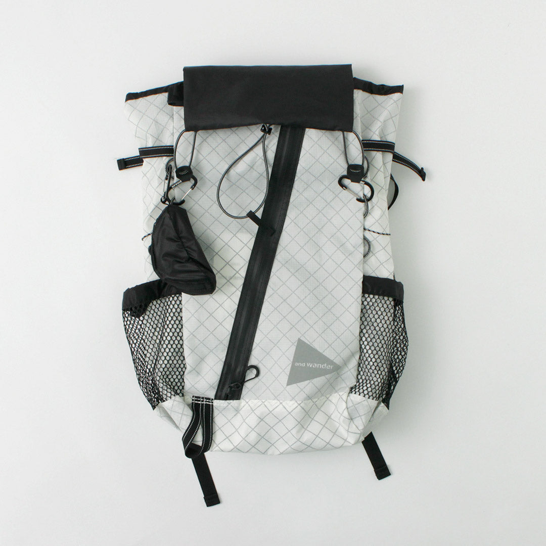 AND WANDER（アンドワンダー） エコパック 30L バックパック / メンズ レディース ユニセックス リュック 鞄 登山 アウトドア ECOPAK 30L backpack