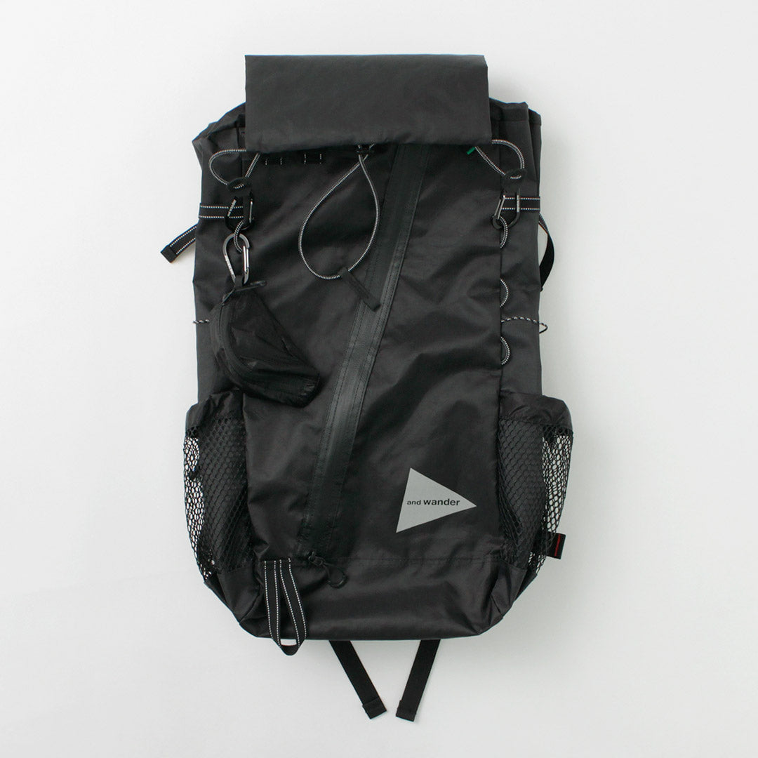 AND WANDER（アンドワンダー） エコパック 30L バックパック / メンズ レディース ユニセックス リュック 鞄 登山 アウトドア ECOPAK 30L backpack