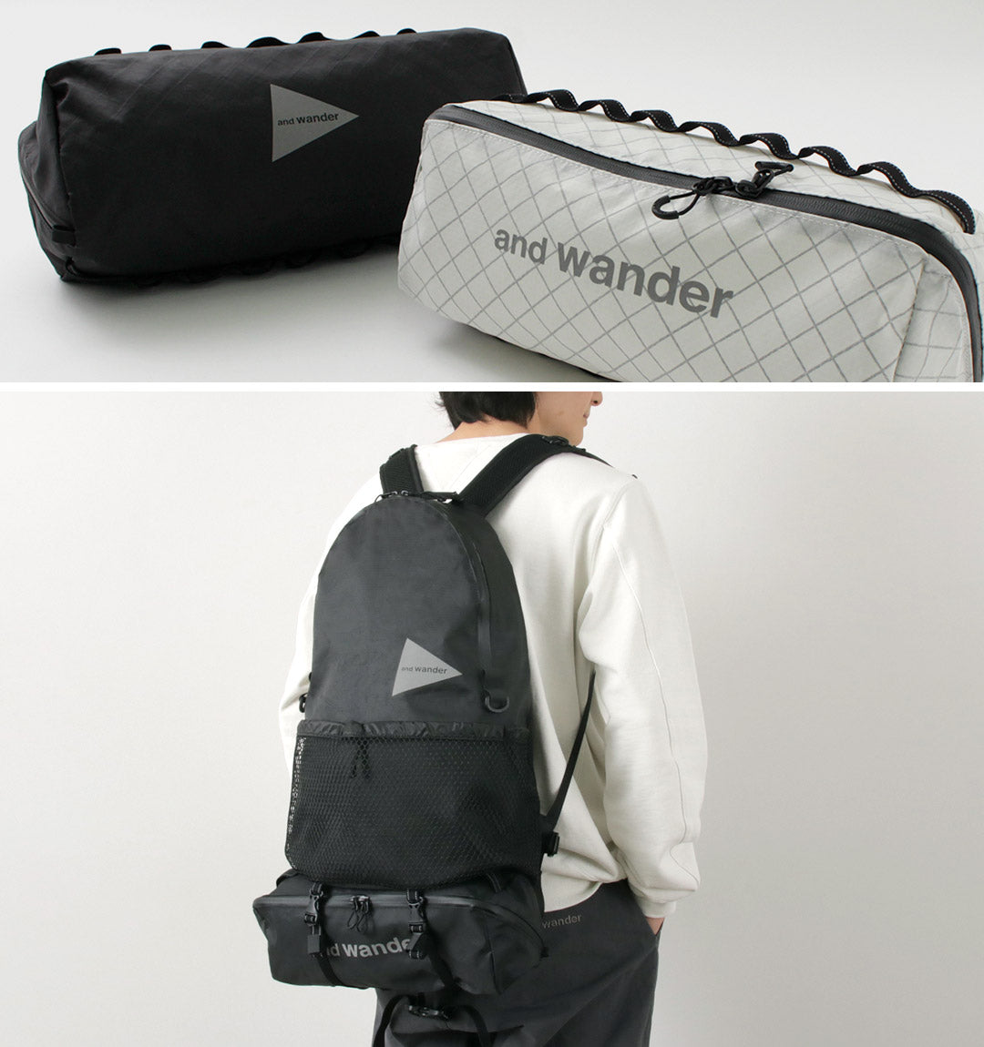 AND WANDER（アンドワンダー） エコパック 20L デイパック