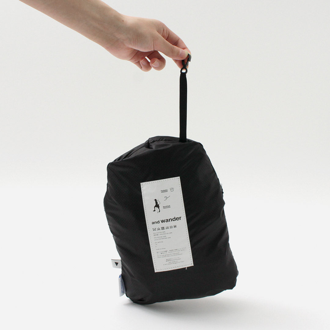 AND WANDER（アンドワンダー） エコパック 20L デイパック