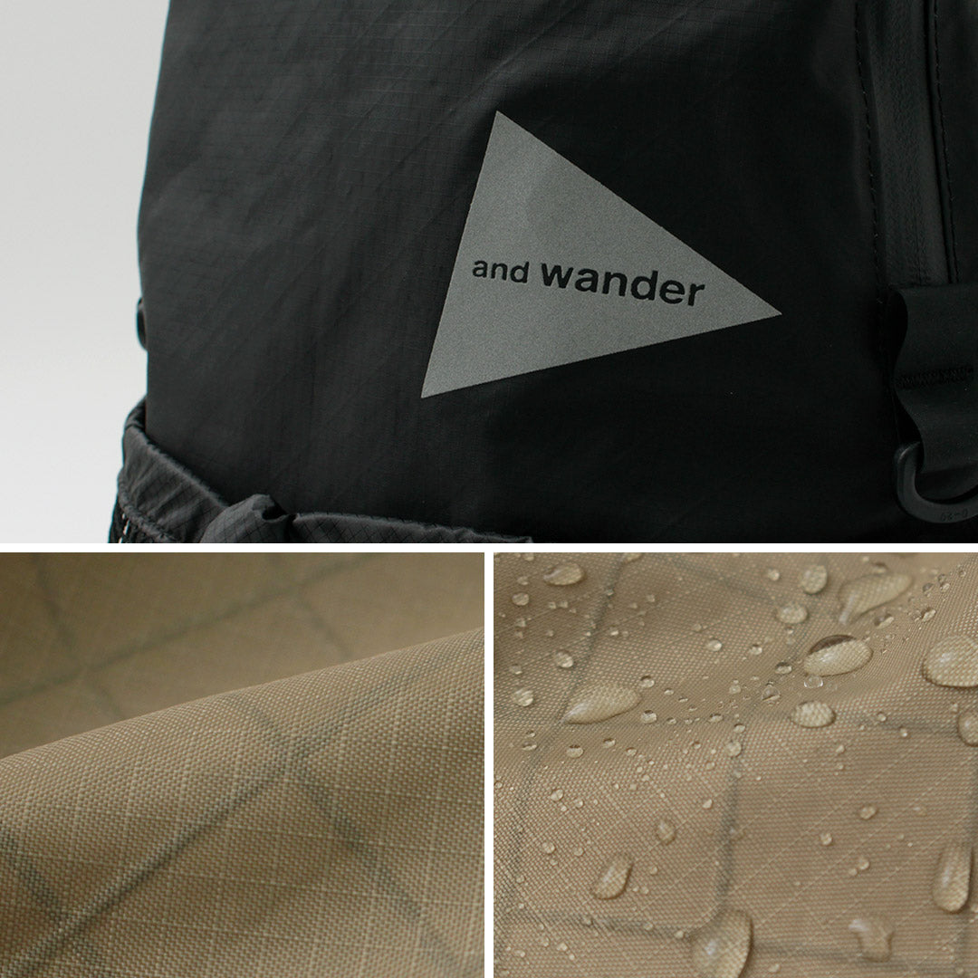 AND WANDER（アンドワンダー） エコパック 20L デイパック 2025年モデル