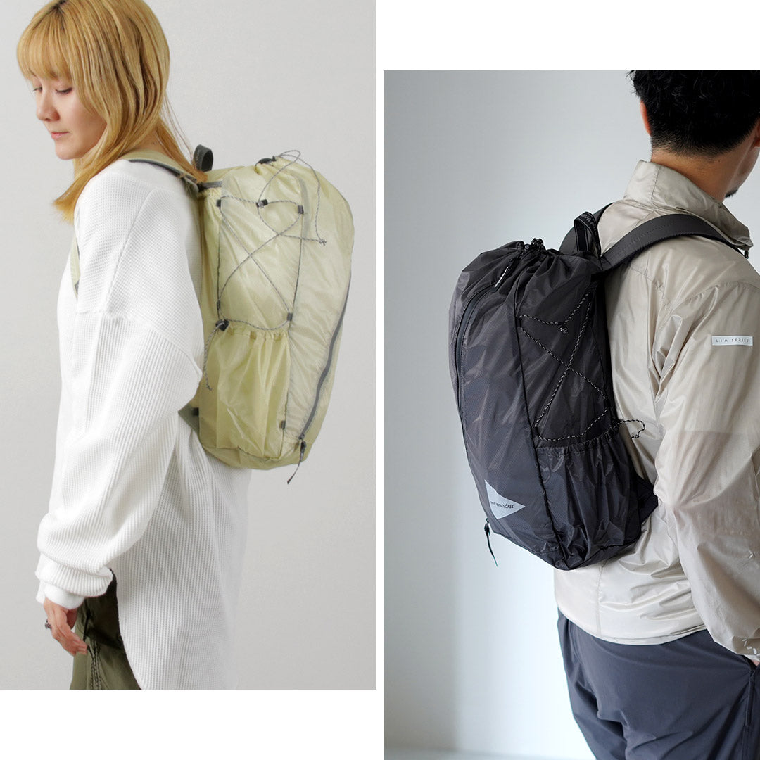 AND WANDER（アンドワンダー） シル デイパック｜ROCOCO ONLINE STORE