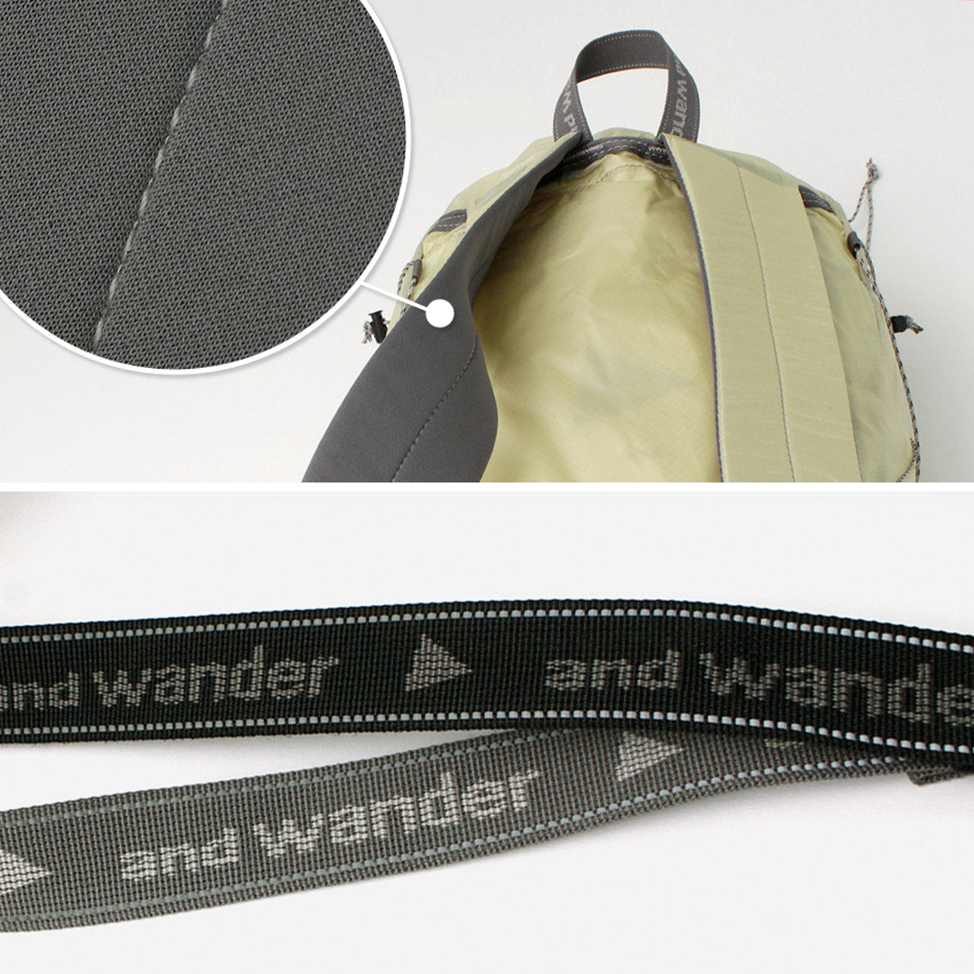 AND WANDER（アンドワンダー） シル デイパック リュック