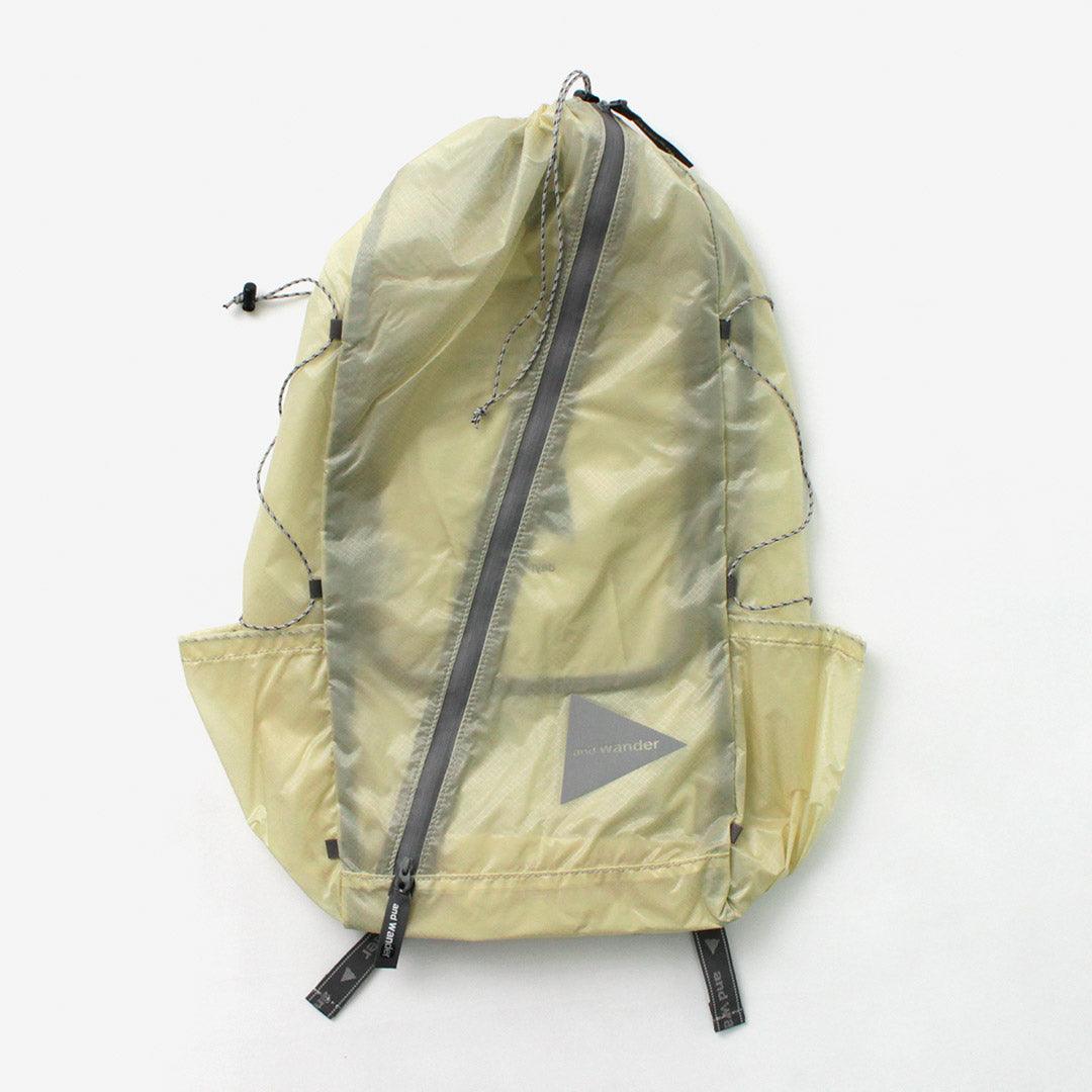 AND WANDER（アンドワンダー） シル デイパック / メンズ レディース ユニセックス リュック バックパック 鞄 アウトドア sil  daypack