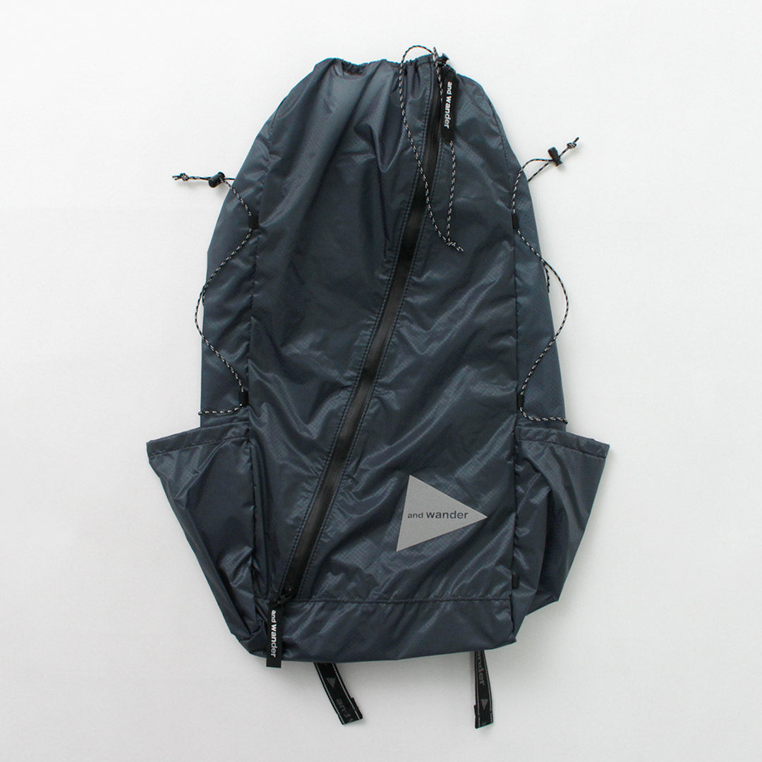 AND WANDER（アンドワンダー） シル デイパック / メンズ レディース ユニセックス リュック バックパック 鞄 アウトドア sil  daypack