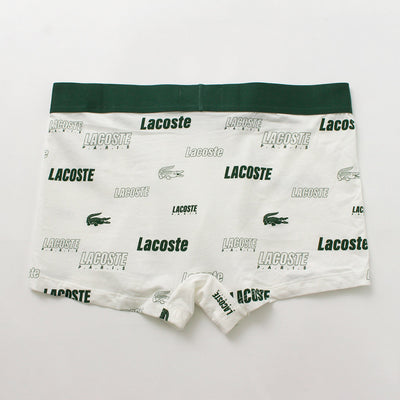 LACOSTE（ラコステ） ロゴデザイン 3パック ボクサーパンツ / メンズ 3枚セット コットン ストレッチ