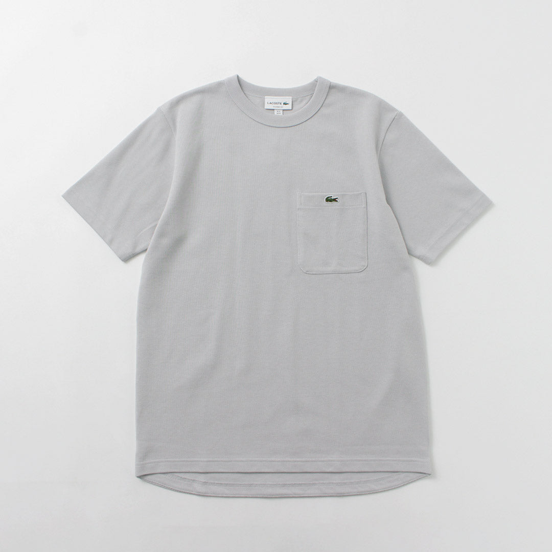 LACOSTE（ラコステ） 鹿の子 ポケットTシャツ