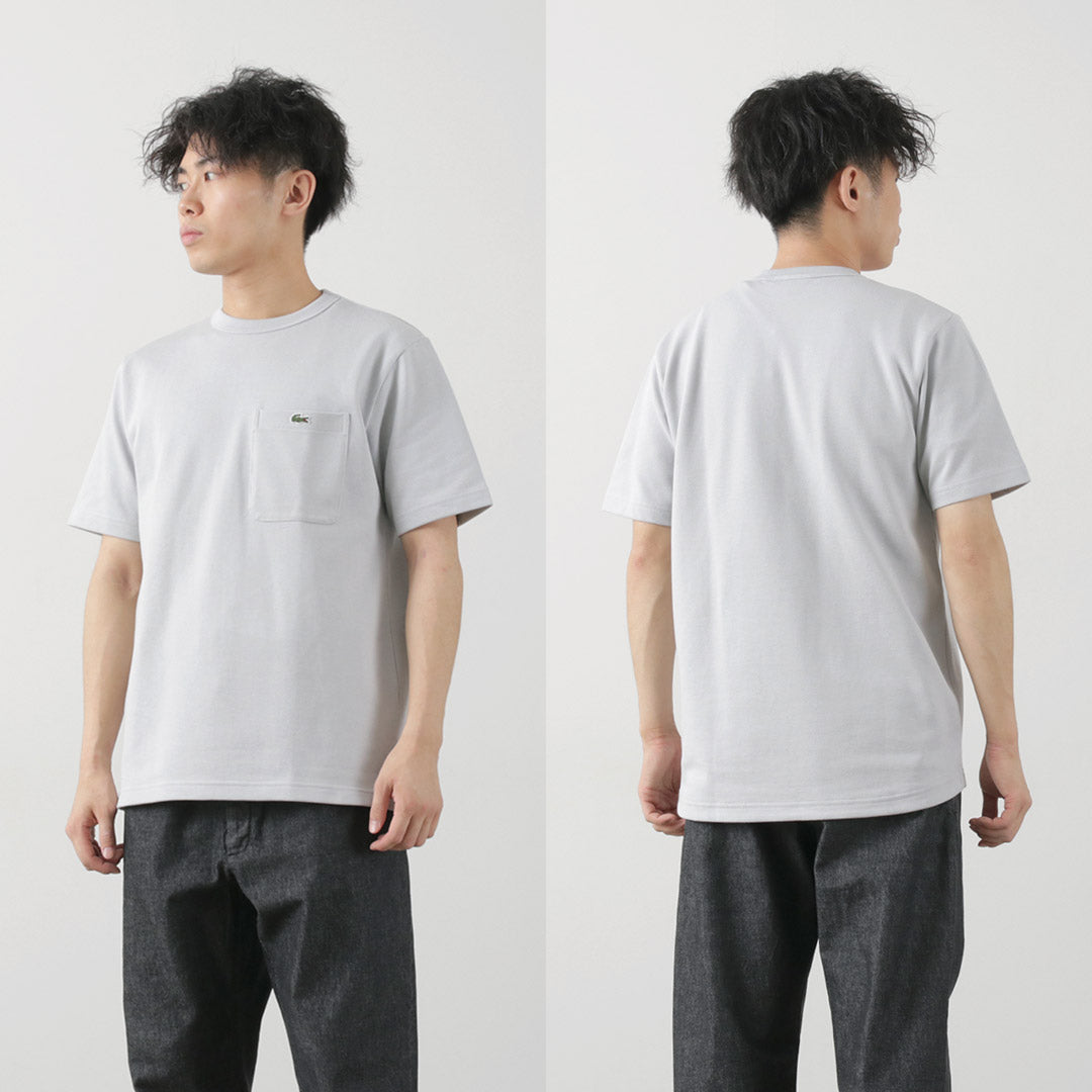 LACOSTE（ラコステ） 鹿の子 ポケットTシャツ