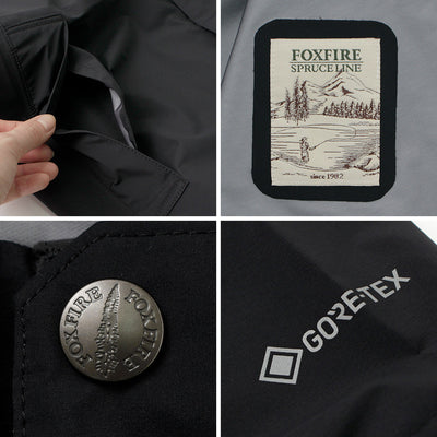 FOXFIRE（フォックスファイヤー） ストリームサイドジャケット / メンズ アウター 防水 透湿 撥水 登山 釣り 羽織 フィッシング アウトドア