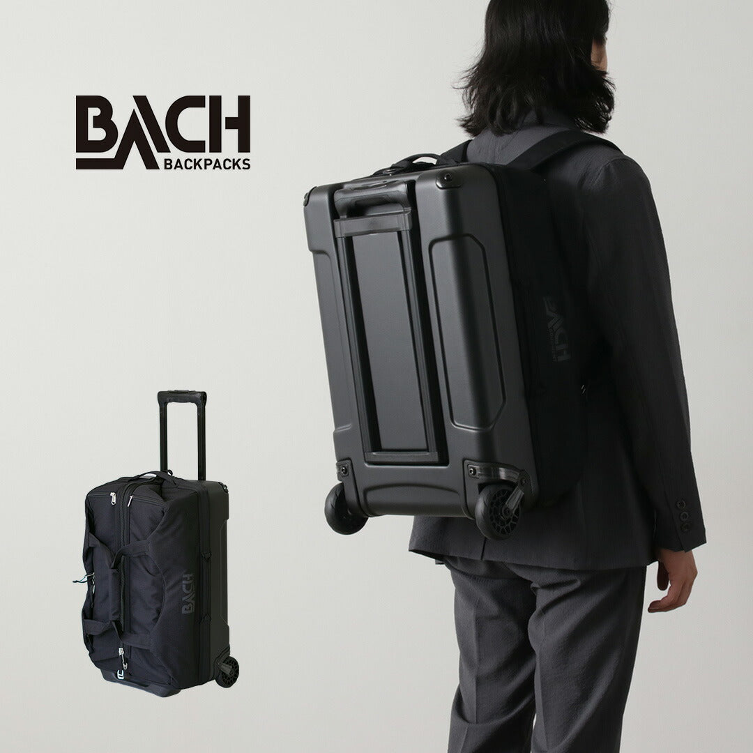 BACH（バッハ） ドクターロール 40L / メンズ キャリーケース スーツケース トロリーバッグ 機内持ち込み リュック 布製 ソフト 2WAY 3WAY 撥水 旅行 トラベル Dr.Roll 40L