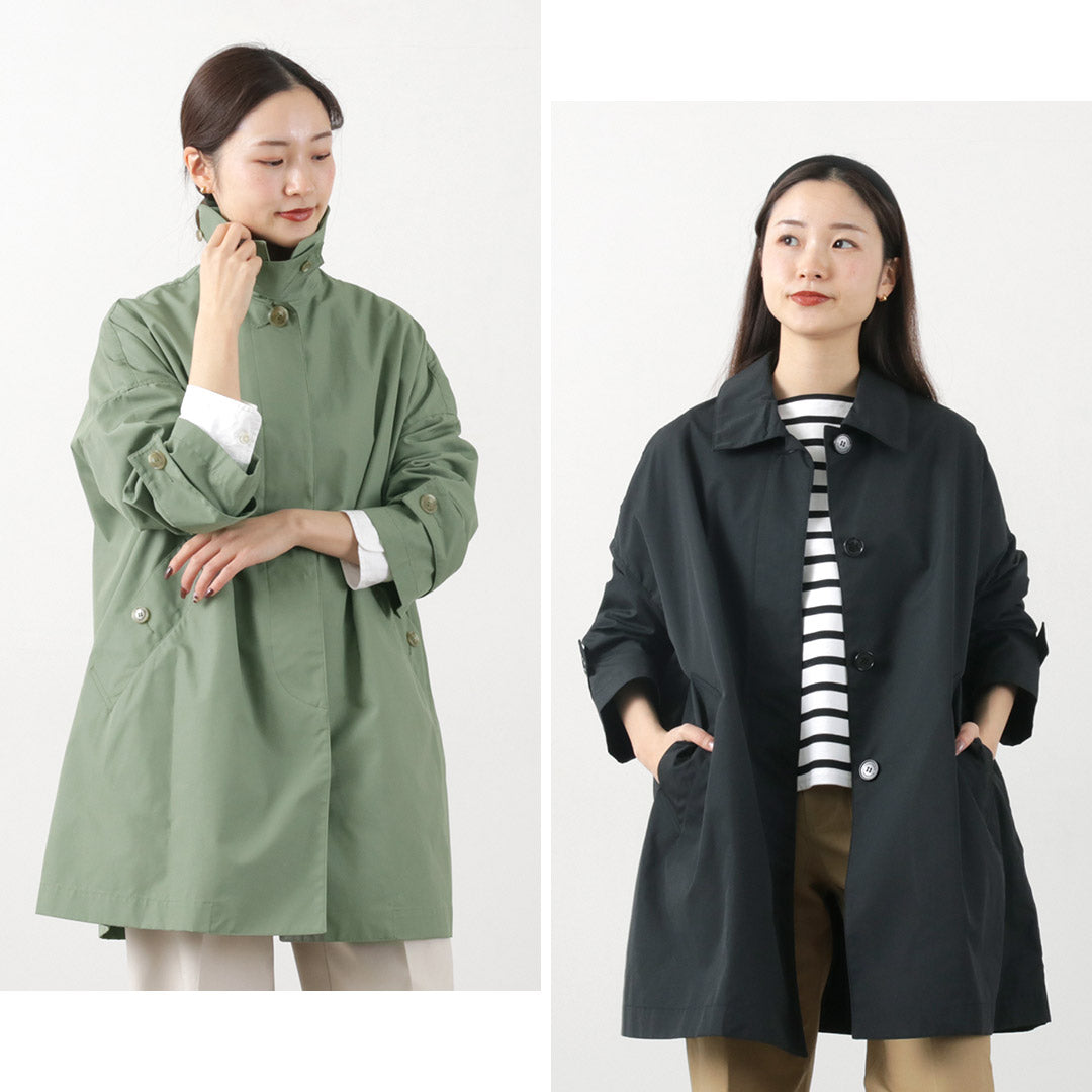 TRADITIONAL WEATHERWEAR（トラディショナル ウェザーウェア） マールトン ドロップショルダー オーバーサイズ ショートコート