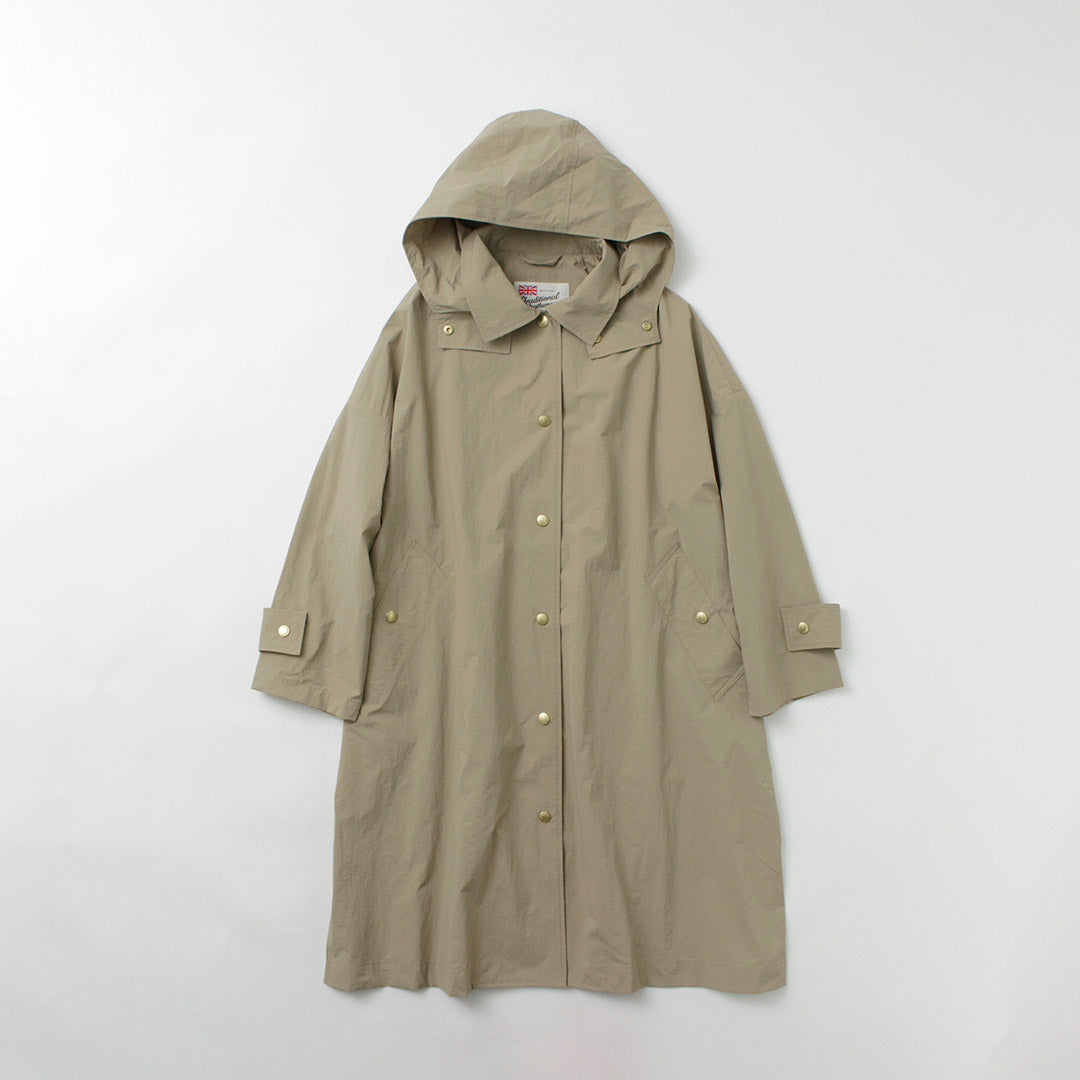 TRADITIONAL WEATHERWEAR（トラディショナル ウェザーウェア） パッカブル マールトン フード ロングコート