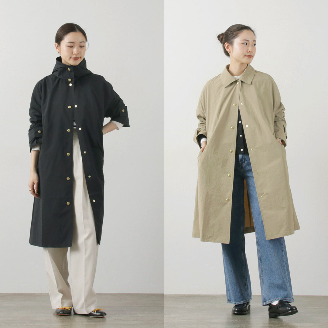 TRADITIONAL WEATHERWEAR（トラディショナル ウェザーウェア） パッカブル マールトン フード ロングコート