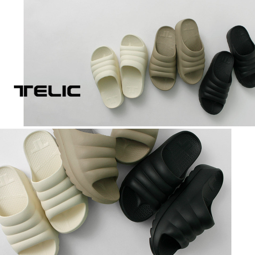 TELIC（テリック） ダブルクラウド リカバリー スライドサンダル シャークソール