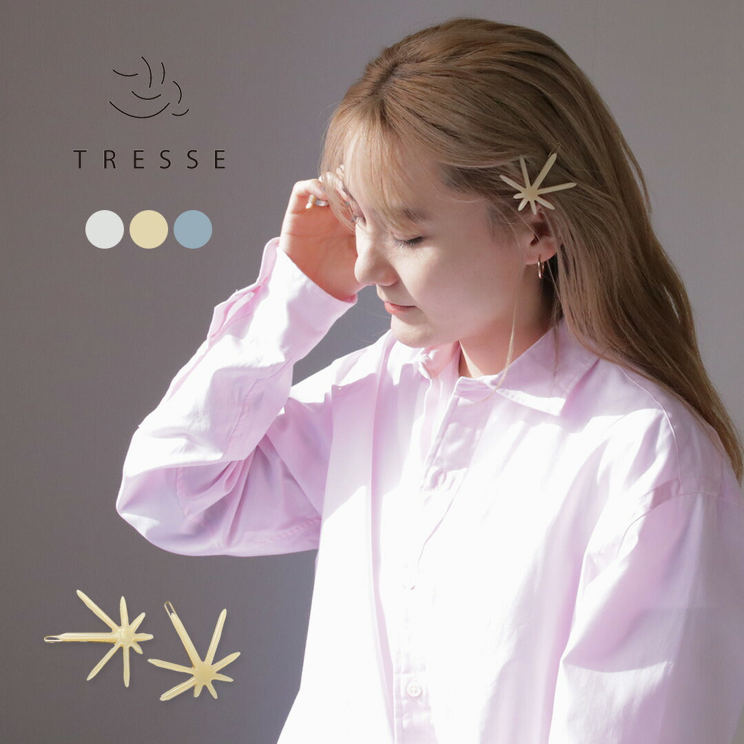 TRESSE（トレス） Manon ヘアクリップ / レディース ヘアアクセサリー セット 大人 オケージョン 結婚式 Manon HAIR CLIP