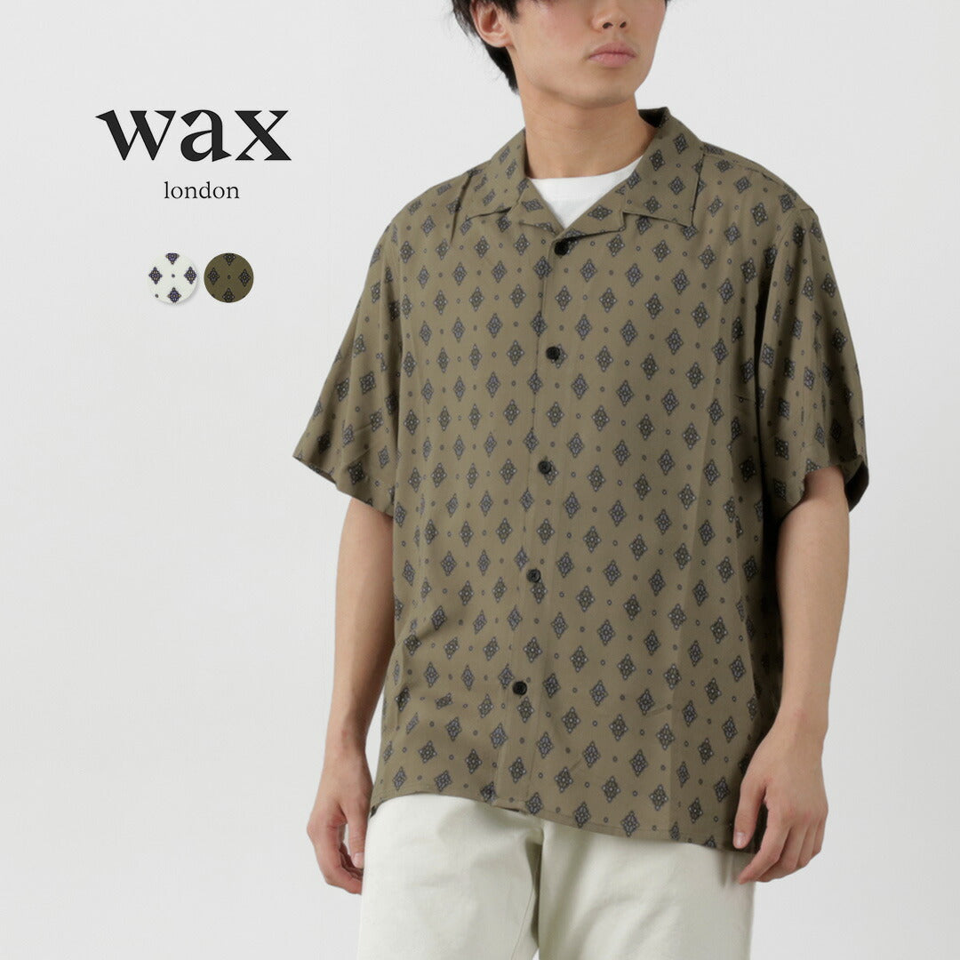 WAX LONDON（ワックスロンドン） ディドコット ショートスリーブシャツ ディトシータイル