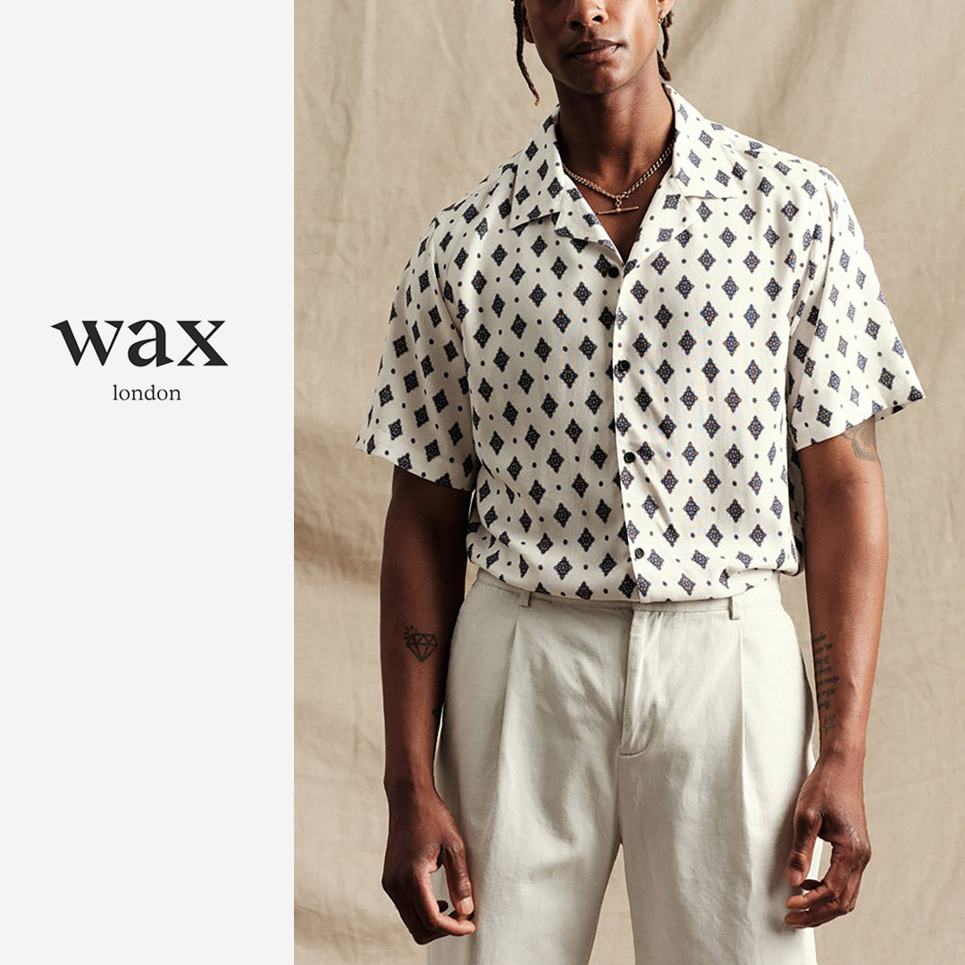 WAX LONDON（ワックスロンドン） ディドコット ショートスリーブシャツ ディトシータイル