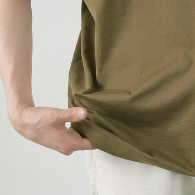 GICIPI（ジチピ） グラーンキオ クルーネック リラックスフィット Tシャツ / メンズ トップス クルーネック 半袖 無地 綿 コットン イタリア製 GRANCHIO