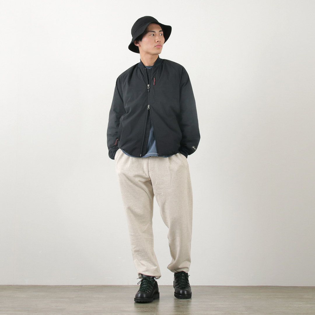 NANGA（ナンガ） ソフトダウン バーシティーブルゾン / ライトアウター ダウン ブルゾン ナイロン トップス メンズ SOFT DOWN VARSITY BLOUSON