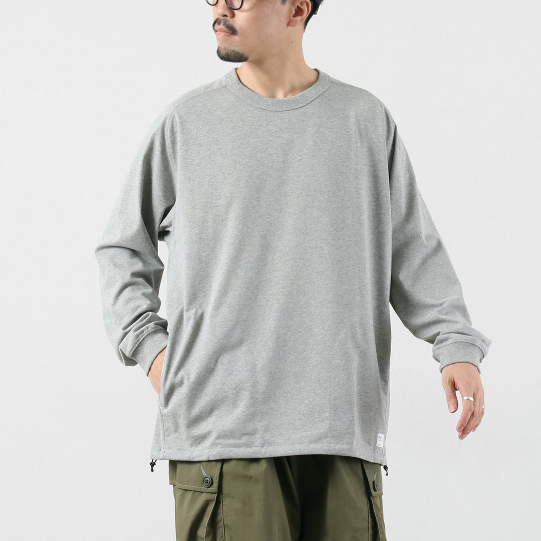 NANGA（ナンガ） エコハイブリッド オーバーサイズ ロングスリーブTシャツ