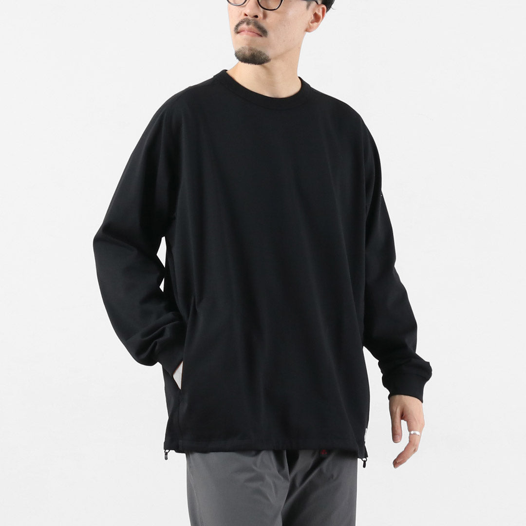 NANGA（ナンガ） エコハイブリッド オーバーサイズ ロングスリーブTシャツ
