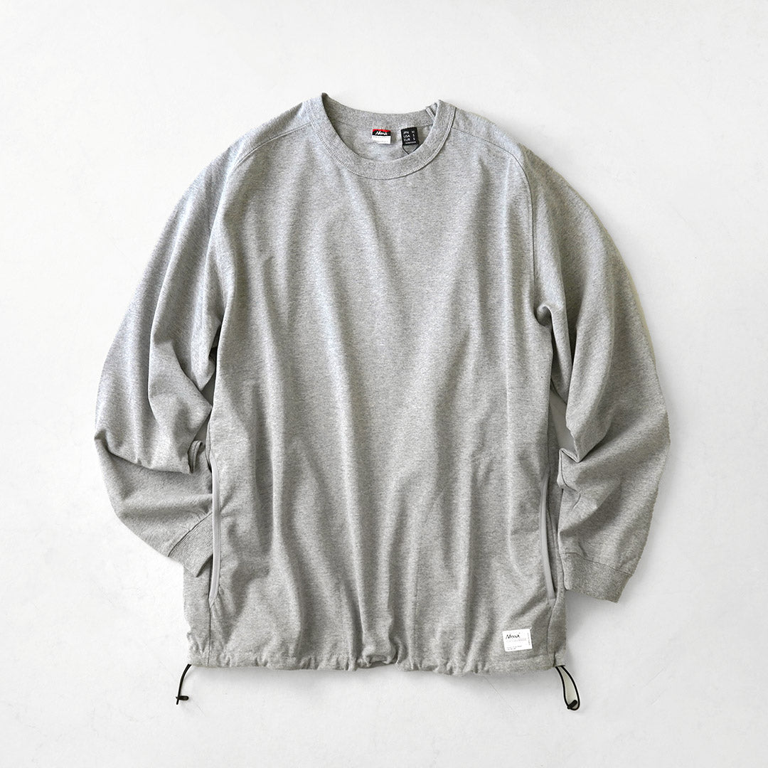 NANGA（ナンガ） エコハイブリッド オーバーサイズ ロングスリーブTシャツ