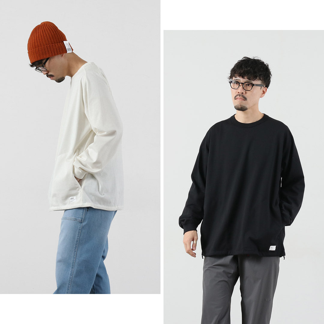 NANGA（ナンガ） エコハイブリッド オーバーサイズ ロングスリーブTシャツ