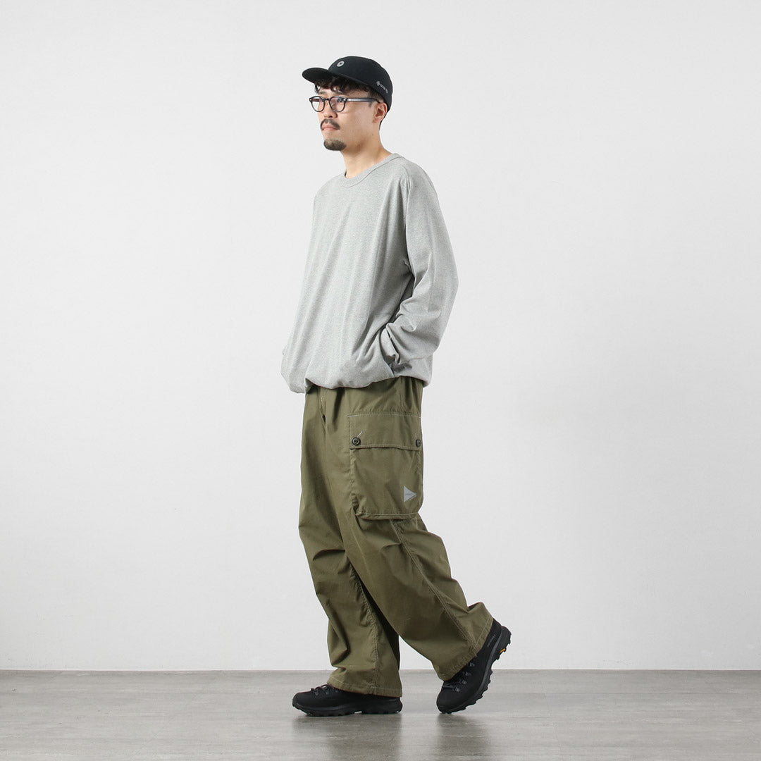 NANGA（ナンガ） エコハイブリッド オーバーサイズ ロングスリーブTシャツ