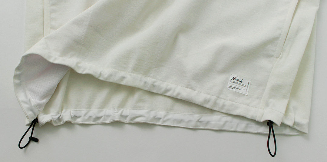 NANGA（ナンガ） エコハイブリッド オーバーサイズ ロングスリーブTシャツ