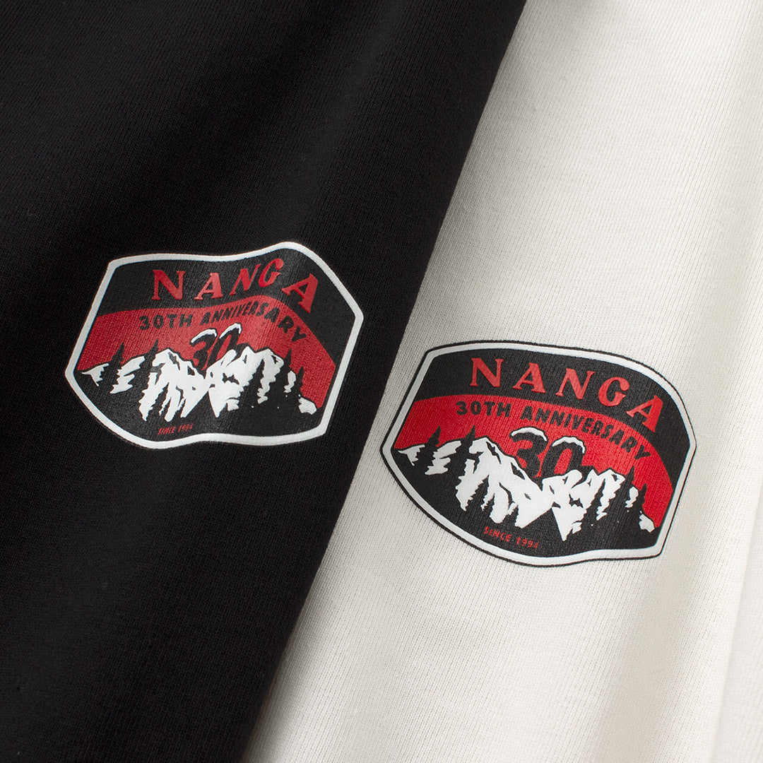 NANGA（ナンガ） エコハイブリッド ナンガ 30thアニバーサリー Tシャツ / メンズ トップス 半袖 ロゴ 30周年 ECO HYBRID NANGA 30TH ANNIVERSARY TEE