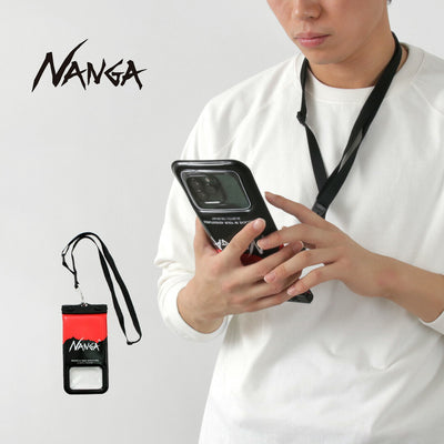 NANGA（ナンガ） フローティング フォンプロテクトケース / スマホケース 防水 IP68 プール 海 ストラップ付き FLOATING PHONE PROTECT CASE