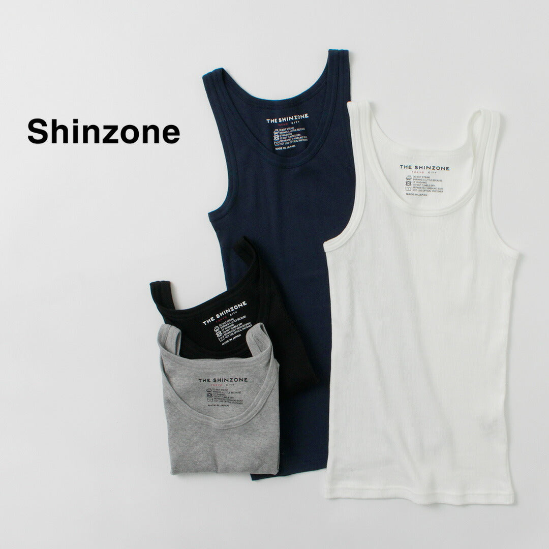 SHINZONE（シンゾーン） リブタンクトップ