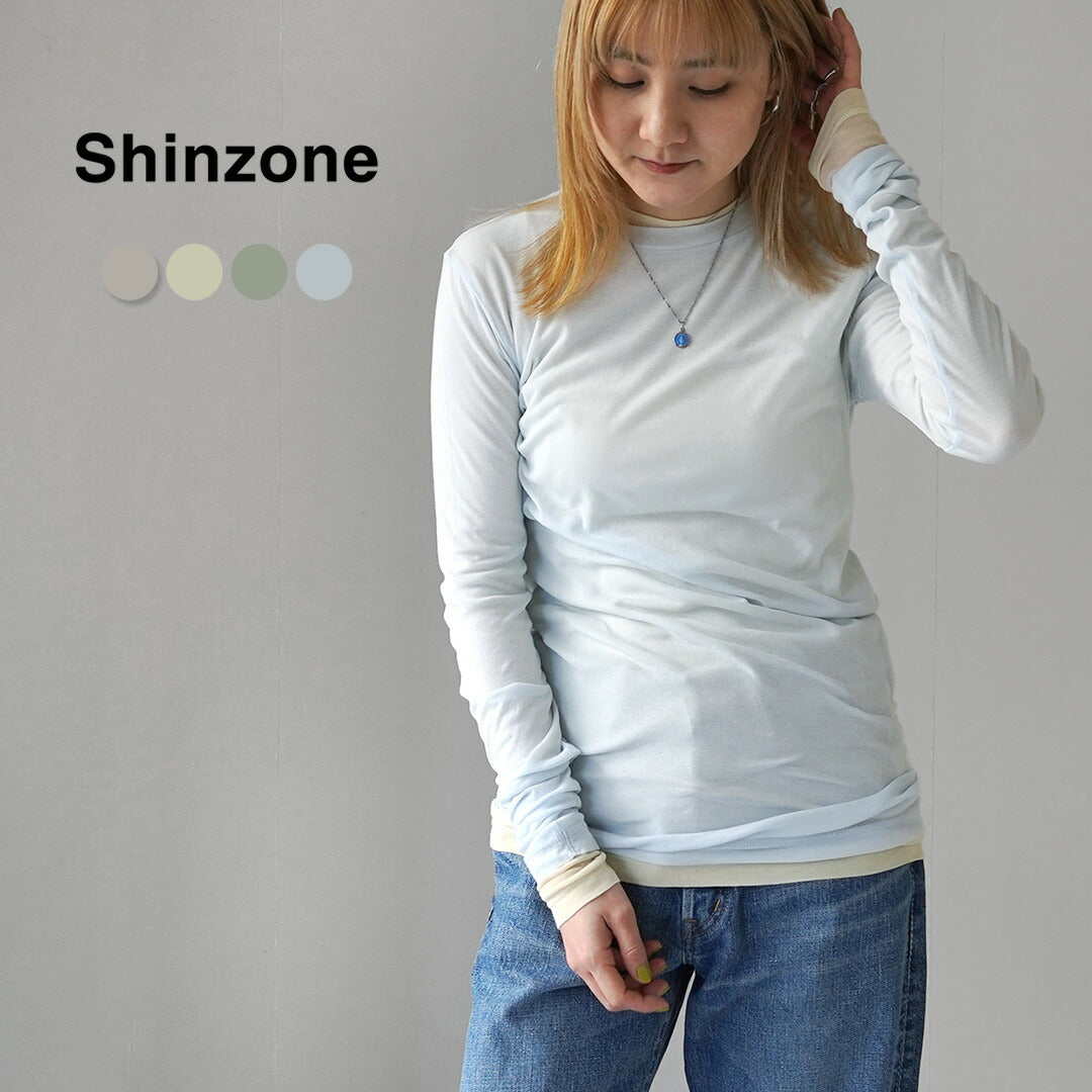 SHINZONE（シンゾーン） シアー L/S TEE