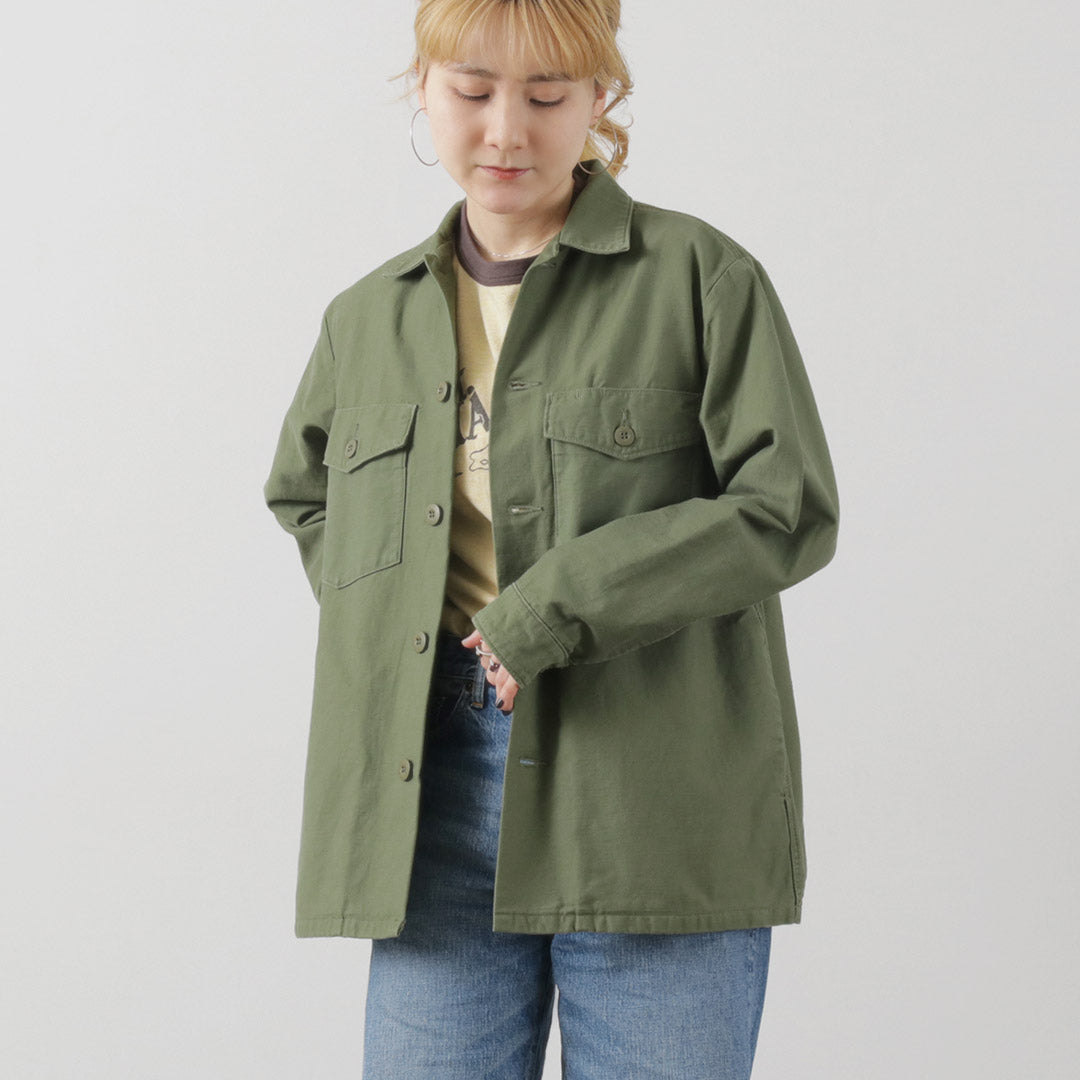 SHINZONE（シンゾーン） ユーティリティ シャツ / レディース ミリタリー ジャケット ライトアウター 日本製 24SMSJK07 UTILITY SHIRTS