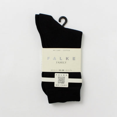 FALKE（ファルケ） ファミリーソックス / 靴下 レディース ハイソックス 無地 コットン 綿 Family Socks