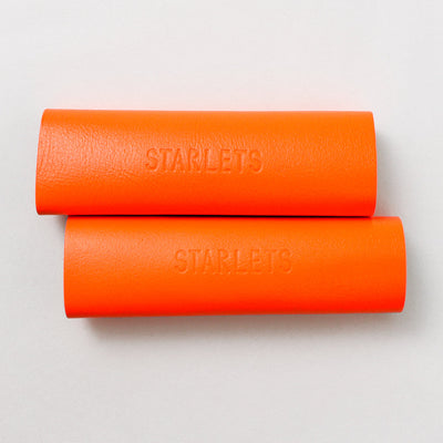 STARLETS（スターレッツ） レザー ハンドルカバー/ネオン / 2個セット 鞄 バッグ カバー 汚れ 劣化 防止 革 無地 日本製 ギフト プレゼント