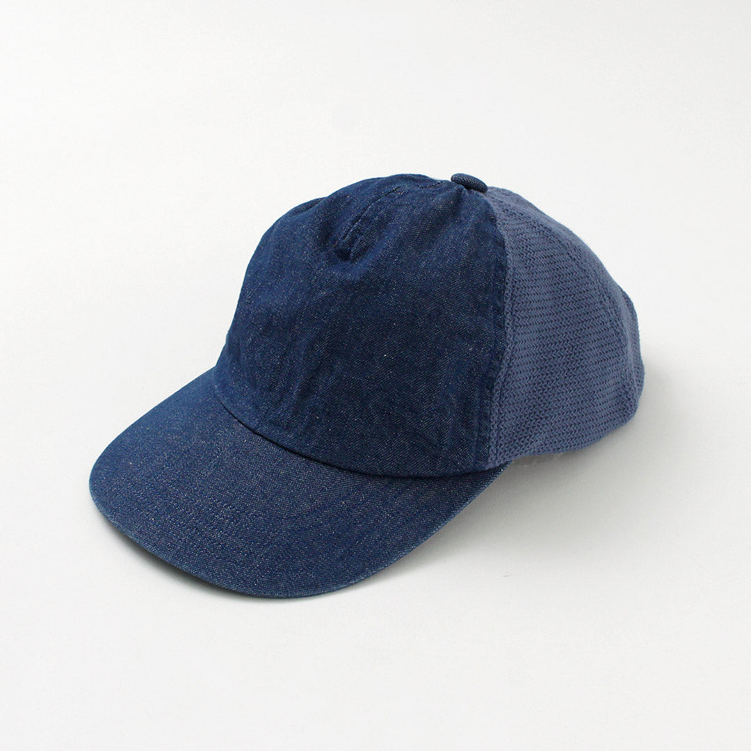 DECHO（デコー） カラー別注 メッシュキャップ / メンズ 帽子 綿 コットン 日本製 Mesh Cap