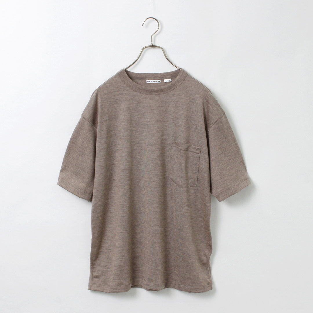 BURLAP OUTFITTER（バーラップアウトフィッター） ショートスリーブ メリノウール ポケットTシャツ