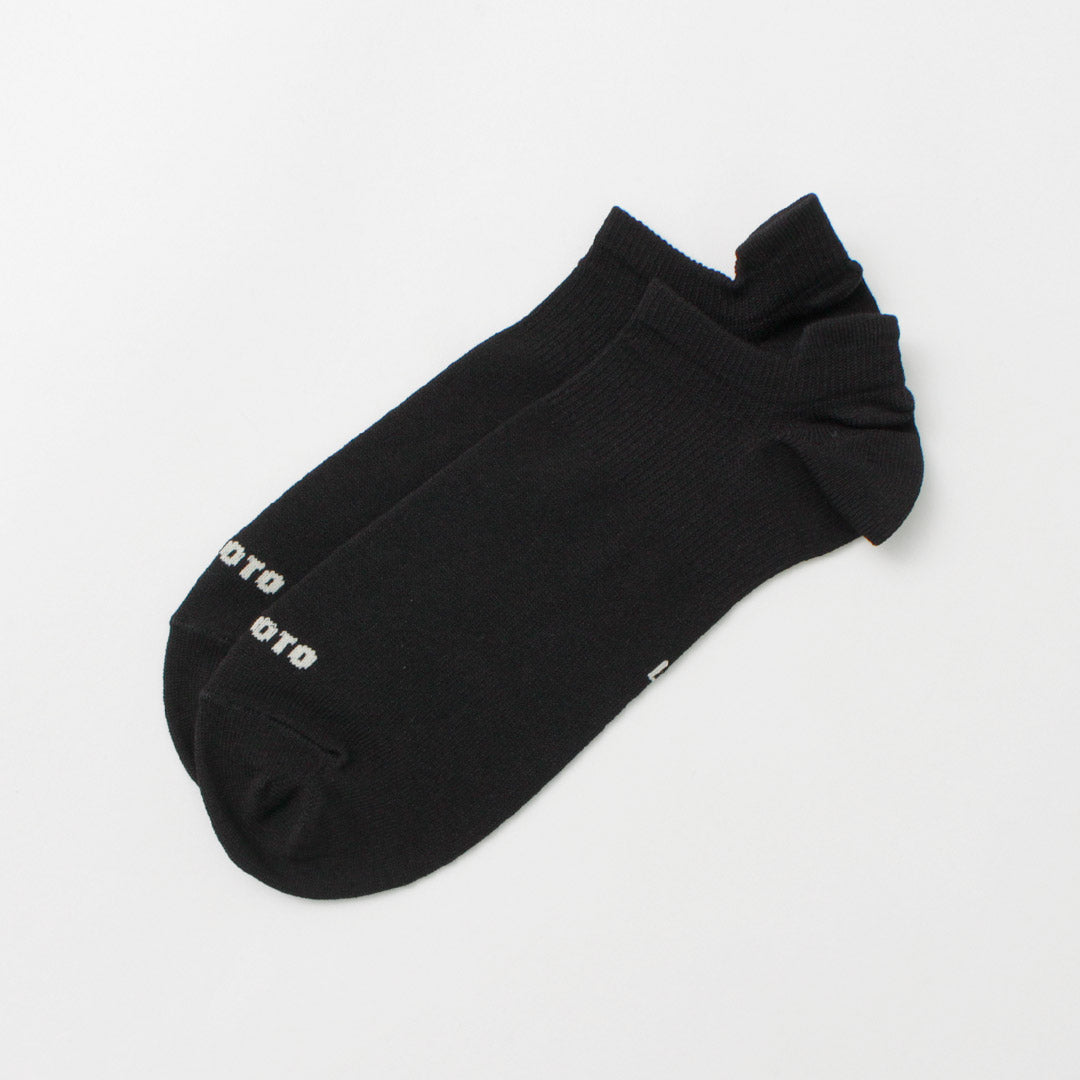 ROTOTO（ロトト） スニーカー フットカバー / メンズ レディース ユニセックス 靴下 ソックス コットン ローカット 日本製 SNEAKER FOOT COVER R1521