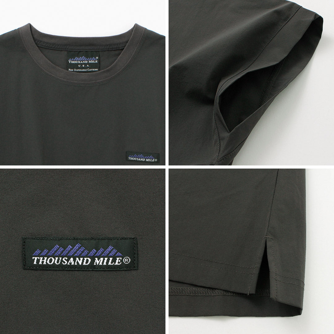 THOUSAND MILE（サウザンドマイル） フレンチスリーブ シャツ＆ロングパンツセット