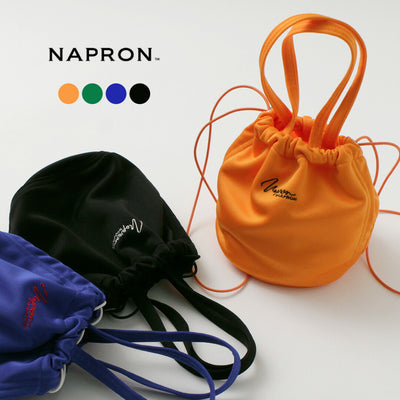 NAPRON（ナプロン） トラック ペイシェントバッグ S / メンズ レディース ユニセックス 巾着 ポーチ 日本製 TRACK PATIENTS BAG