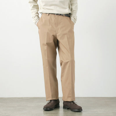 FREEMANS SPORTING CLUB（フリーマンズ スポーティング クラブ） ブリーカー トラウザー / メンズ ボトムス スラックス センタープレス BLEECKER TROUSERS  T/C