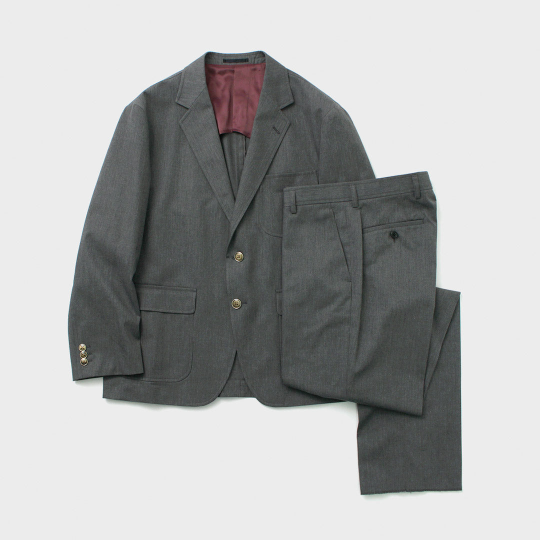 FREEMANS SPORTING CLUB（フリーマンズ スポーティング クラブ） ブリーカー トラウザー / メンズ ボトムス スラックス センタープレス BLEECKER TROUSERS T/C