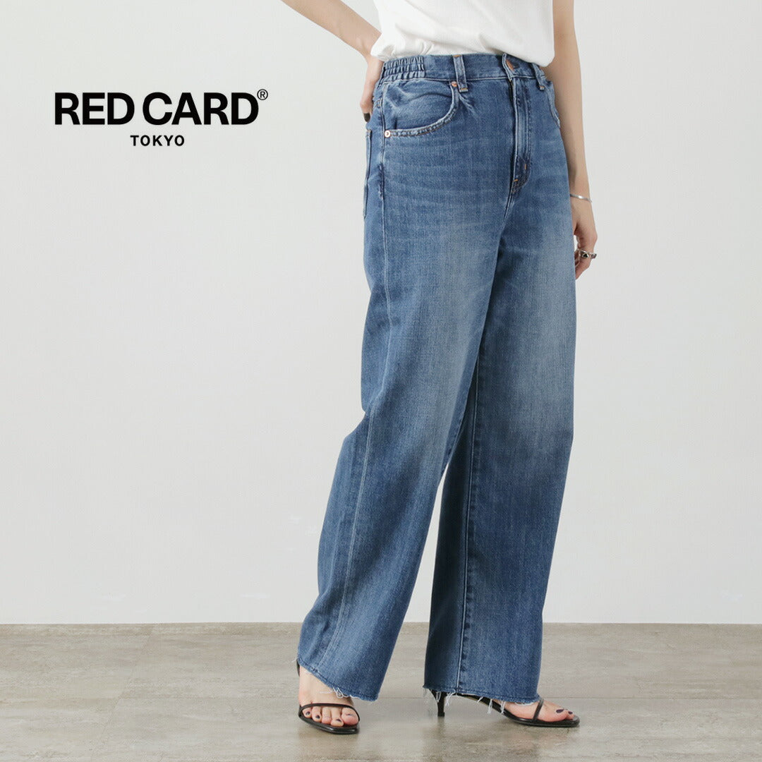 RED CARD（レッドカード） Manoa ワイドストレート エアロジーンズ｜ROCOCO ONLINE STORE