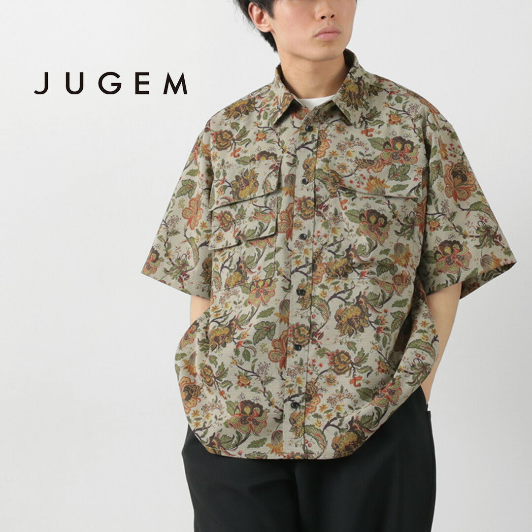 JUGEM（ジュゲム） プリント ドライ カーゴシャツ