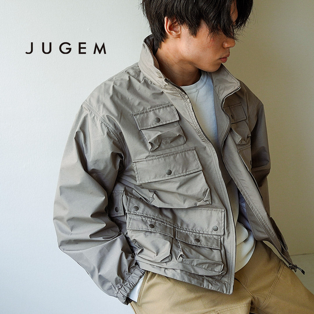 JUGEM（ジュゲム） ショート ユーティリティー シェルブルゾン