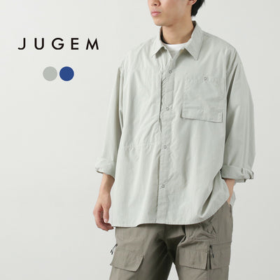 JUGEM（ジュゲム） ベーシック フィールドシャツ / メンズ 長袖シャツ コーデュラナイロン 耐久性 アウトドア BASIC FIELD SHIRT