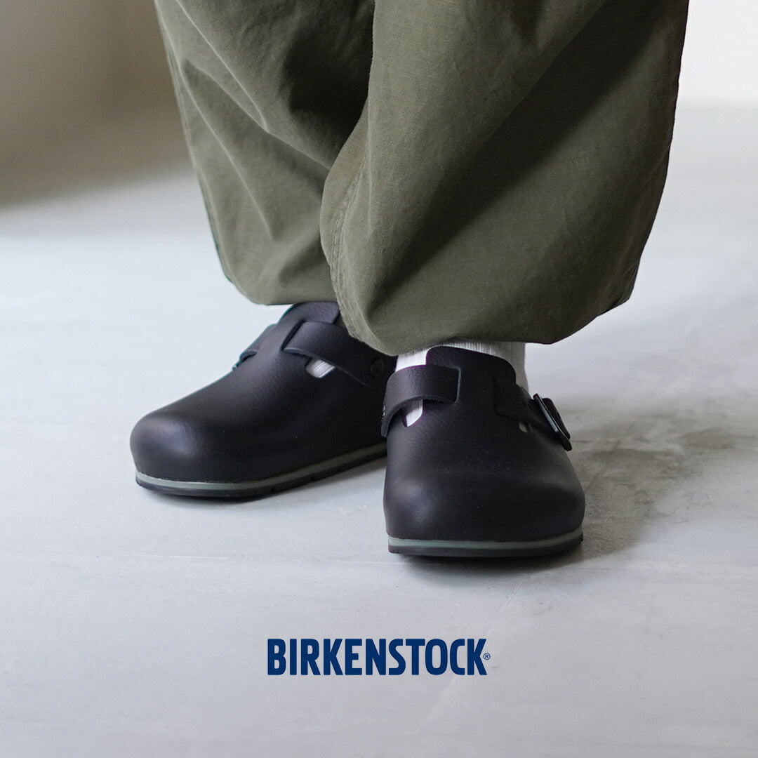 BIRKENSTOCK（ビルケンシュトック） ボストン プロ / サンダル メンズ クロッグ レギュラーフィット 本革 Boston PRO LE Black