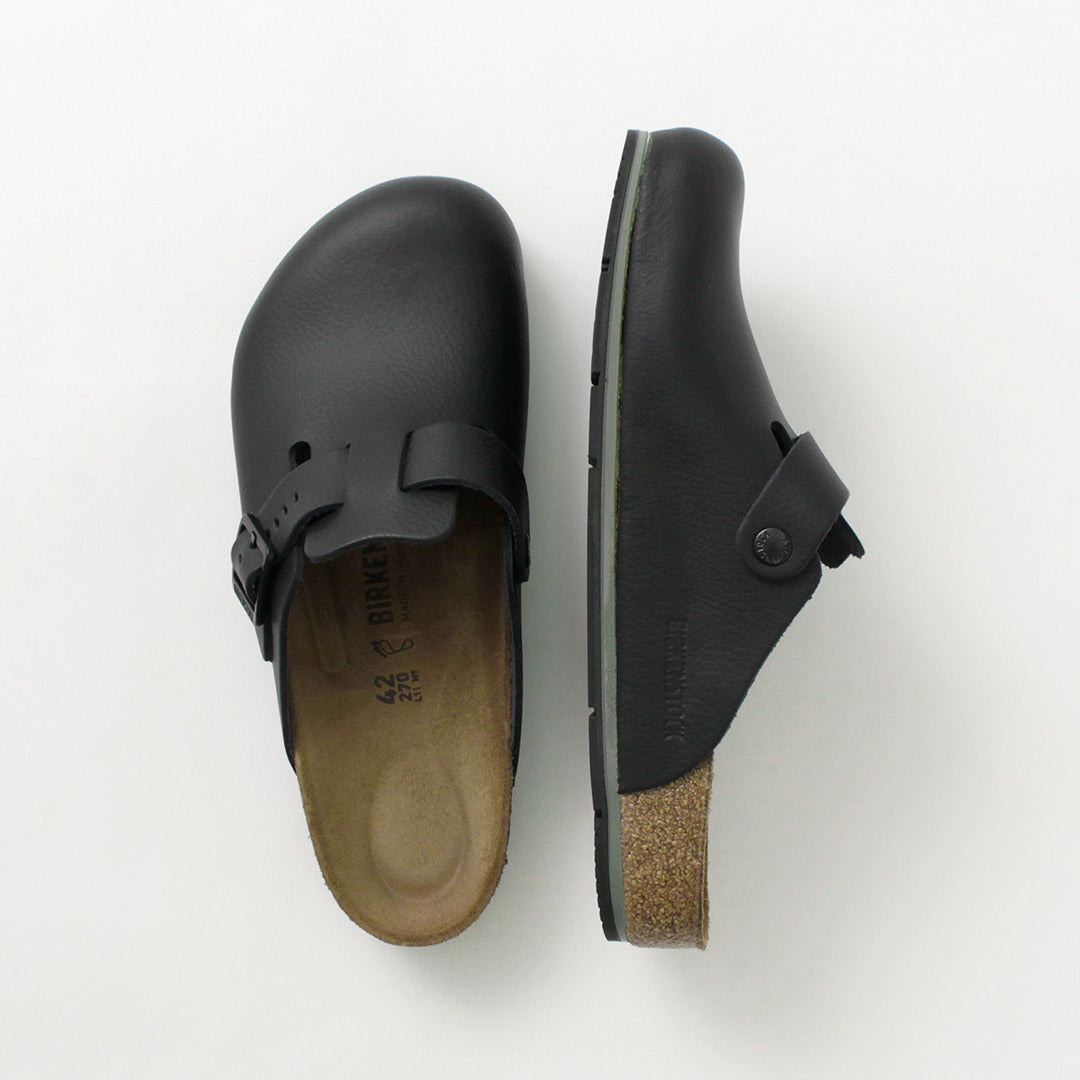 BIRKENSTOCK（ビルケンシュトック） ボストン プロ / サンダル メンズ クロッグ レギュラーフィット 本革 Boston PRO LE Black